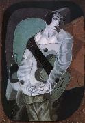 Juan Gris The clown with Guitar china oil painting artist